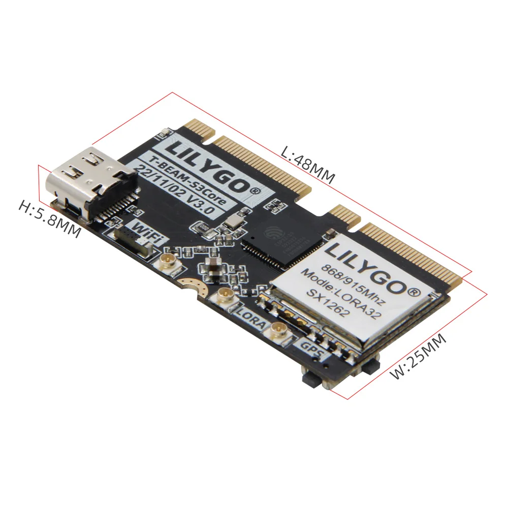 LILYGO T-BEAM-CORE V3.0 L76K U - Esp32 recension och pris
