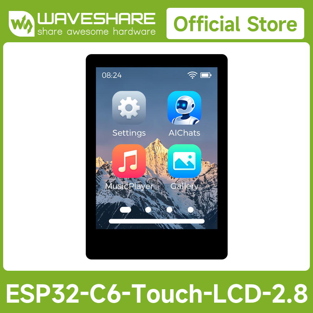 Waveshare ESP32-C6 2.8inch IPS - Esp32 Uart Module recension och pris