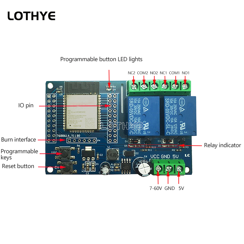 ESP32 Dual Channel Wifi Blueto - Espressif Esp32 recension och pris