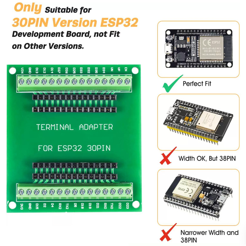 ESP32 Development Board NodeMC - Esp32 Wifi Bluetooth Module recension och pris
