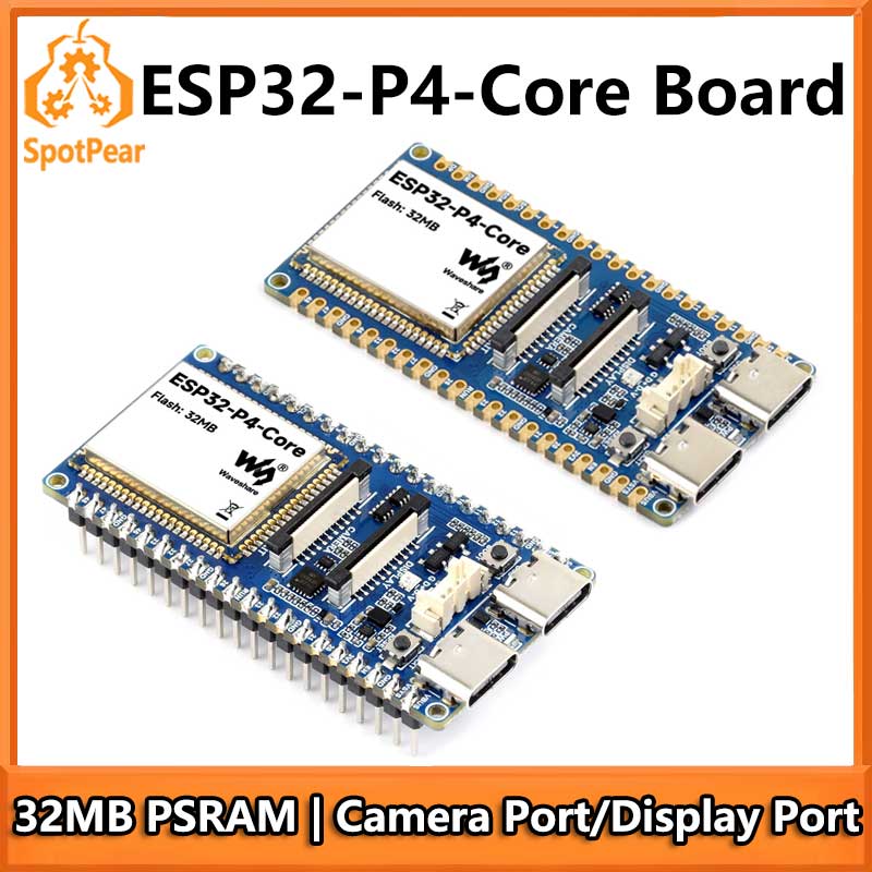 ESP32-P4-Core Board with 32MB  - Esp32 P4 recension och pris