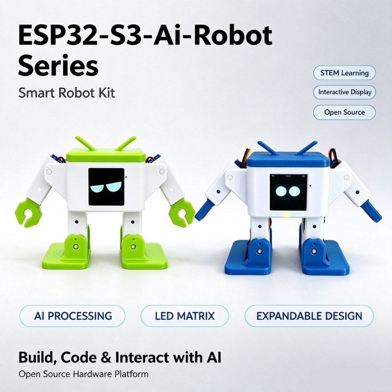 New AI Smart Robot Desktop Ott - Esp32 Development Board recension och pris