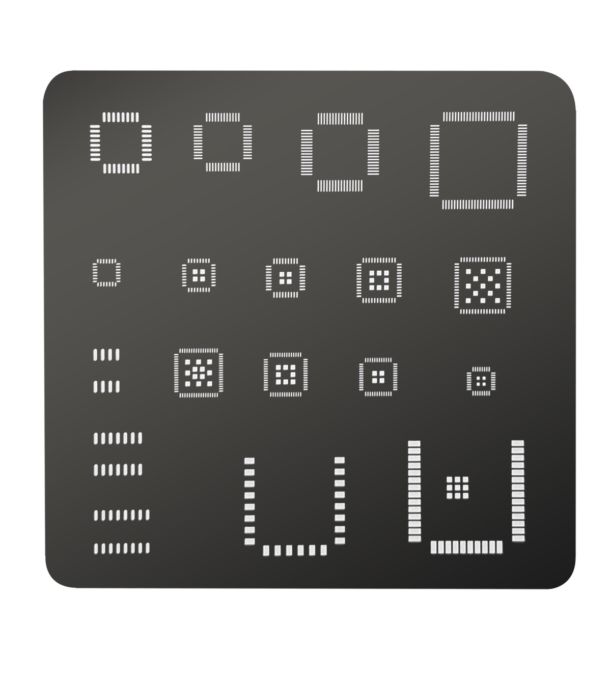 Universal IC Stencil QFP QFN S - Esp32 recension och pris