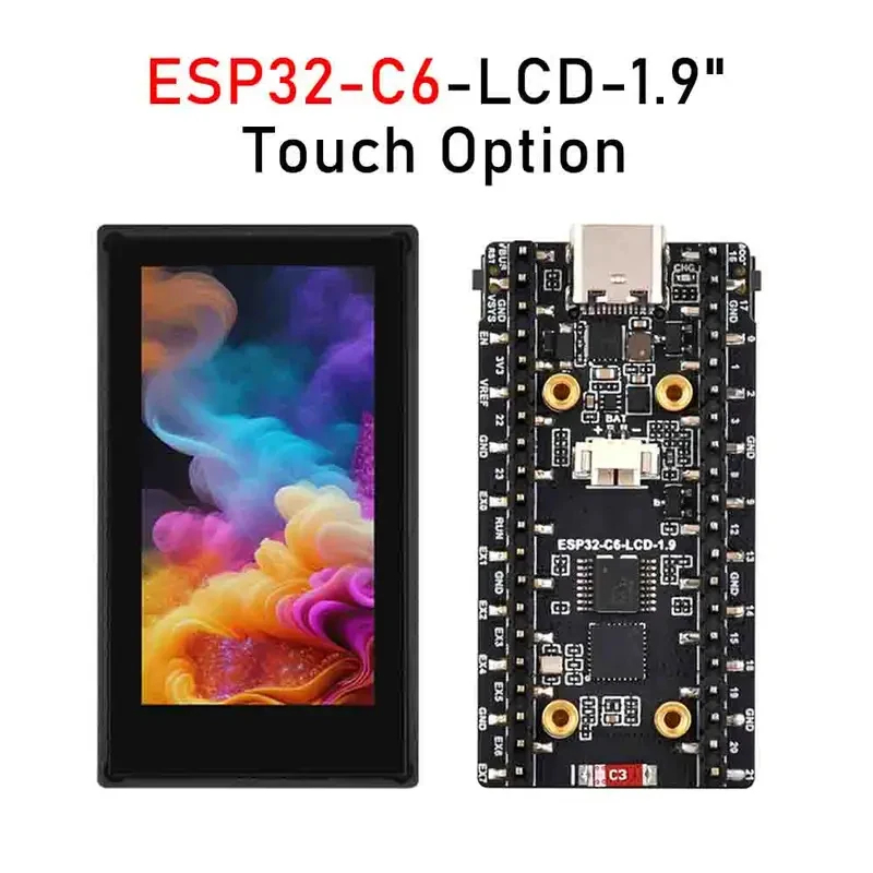 ESP32-C6 1.9-Inch LCD Screen D - Esp32 C6 recension och pris