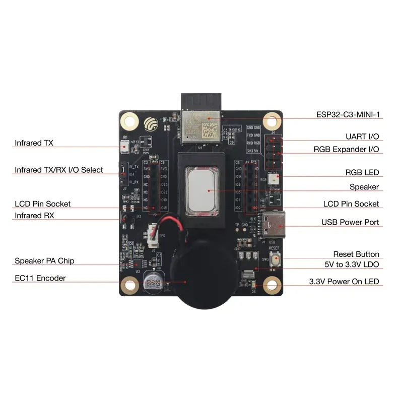 ESP32-C3-LCDkit Development Bo - Esp32 C3 recension och pris
