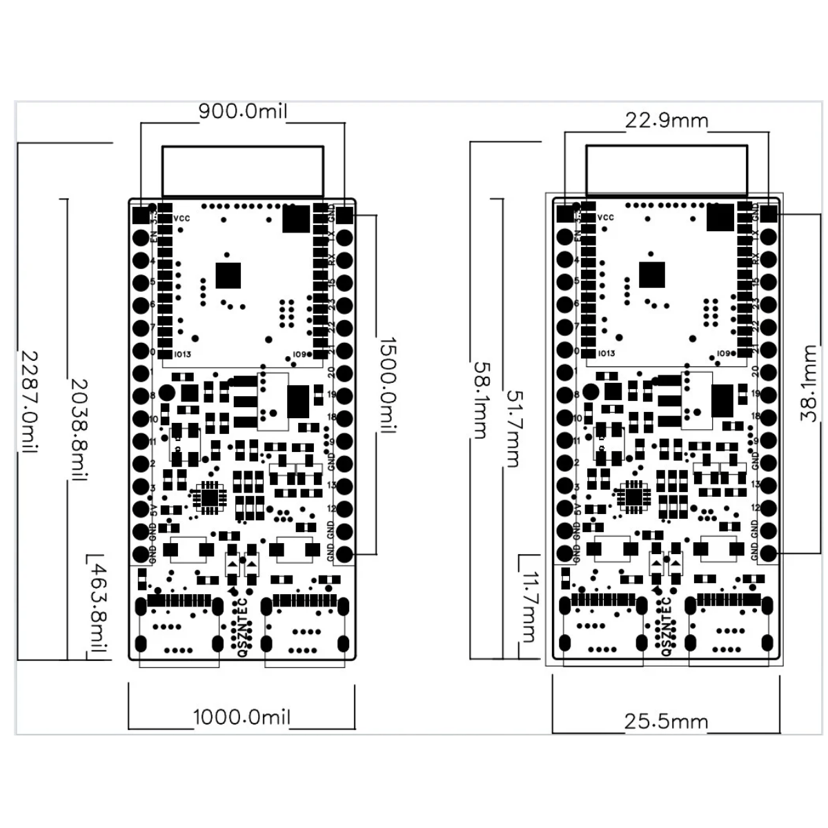 ESP32-C6-DevKitC-1 ESP32-C6 Co - Esp32 Devkit recension och pris