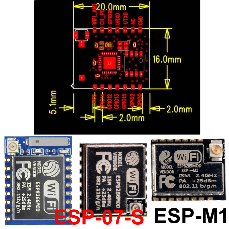 ESP32 ESP-32S ESP-12E ESP-12F  - Esp8266 recension och pris