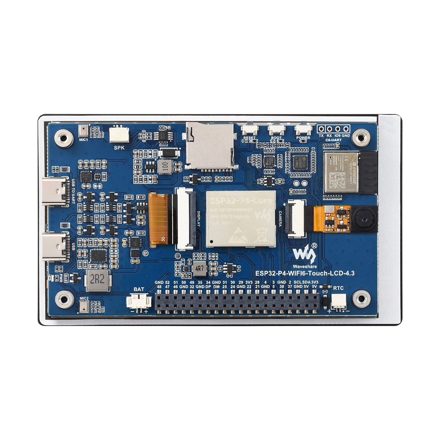 Waveshare ESP32-P4-WIFI6 4.3in - Esp32 Uart Module recension och pris