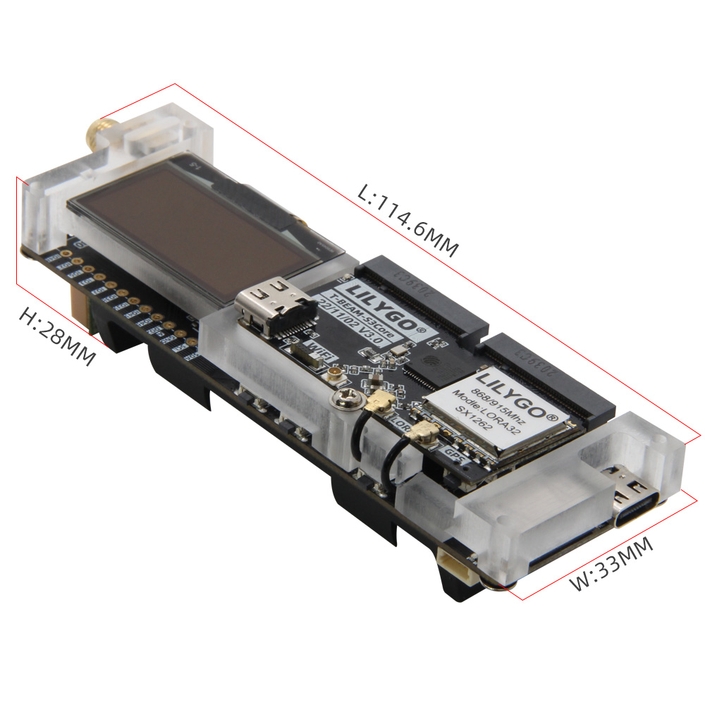 LILYGO® SoftRF T-Beam SUPREME  - Esp32 Wifi Bluetooth Module recension och pris