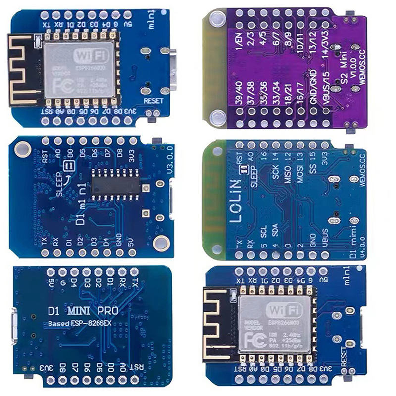WeMos D1 Mini Pro V3.0 NodeMcu - Esp8266 Nodemcu recension och pris